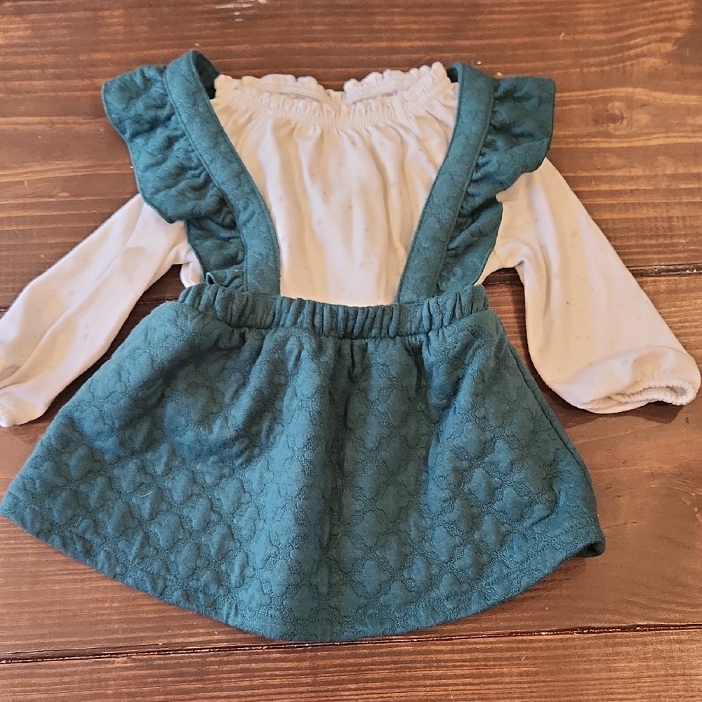 Cat & Jack White Ruffled Garment
